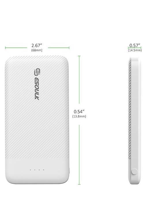 Esoulk 10000mah Power Bank EP06WH